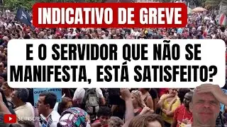 GREVE DOS PROFESSORES DA REDE ESTADUAL DE MG - SERVIDOR QUE N&Atilde;O SE MANIFESTA, ESTARIA SATISFEITO?