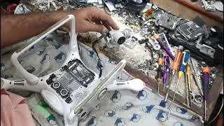 How to change gimble strips of DJI phantom 4 and 4 pro or pro advance | DJI PHANTOMS | DJI DRONE