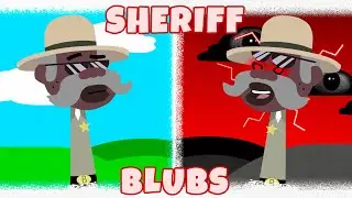My Sprunki OC: Sheriff Blubs (City Boy Meme)