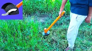 How to Make Heavy Duty Grass Cutter with 775 DC Motor