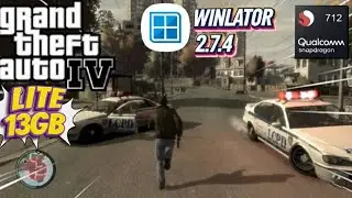 GTA IV LITE WINLATOR SNAPDRAGON 712 RAM 6GB