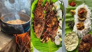 40 രൂപക്ക് പുഴയൊരത്തിരുന്നു ഒരു ഉച്ച ഊണ് | Nadan food | kerala food |