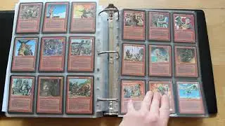 Fallen Empires 1994 - Magic the Gathering - Full Set in Binder