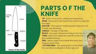 Planing and organizing in mis en place Using the knife/knife skills 