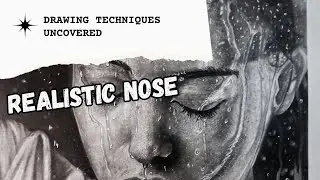 Hyper Realistic Nose Art | Insane Pencil Detail!