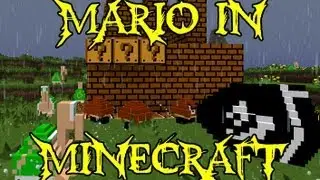 Minecraft Mod Showcase - Super Mario - Mod Review - Mario in Minecraft