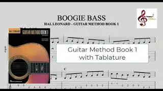 Boogie Bass - Hal Leonard Guitar Method Book 1 - with Tablature