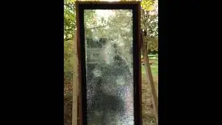 Test on laminated Safety Glass