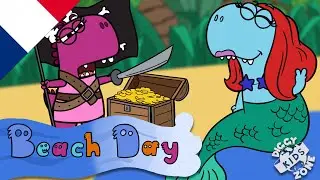 Diggy Dino Jour de plage (Fran&ccedil;ais)