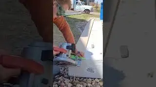 Replacing Fascia Board The Right Way! #construction #short