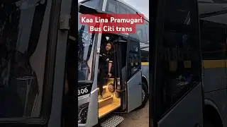 Kaa Lina Pramugari Bus Citi trans #shortvideo #pramugari #busmania #cititrans
