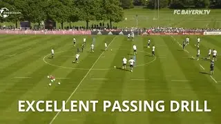 Bayern Munich - Excellent Soccer Passing Drill