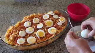 #vlog Fiz macarronada ao molho de manjericão com carne moída.