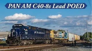 Pan Am POED with C40-8s on District 2 West End