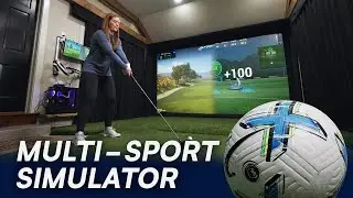 Garage Makeover // Multisport Golf Simulator