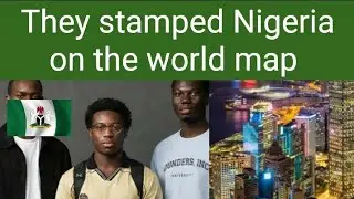 These are the people making us proud Nigerians. #Qinspride