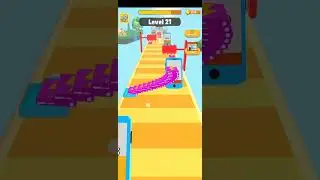 Battery Run 3D game level 21#collectbatteries