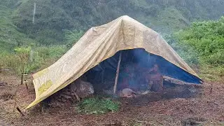 Best Life in A Himalayan Shepherd’s During the Rainy Day | Most Relaxing | Village Documentary Video