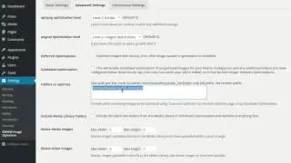 EWWW Image Optimizer - Advanced Settings