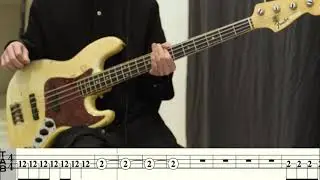 【TAB】リトルクライベイビー-ヒトリエ　エレキベース演奏動画