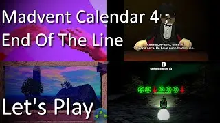 Madvent Calendar 4 : End Of The Line | Horror Game Collection Let's Play [First 4 Games]