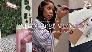 VLOG: END OF 2025, BRUNCH WITH THE GIRLS, TRAVEL, SELF-CARE, RESET WITH PILATES