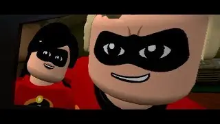 LEGO The Incredibles Walkthrough Part 6 - Screenslaver Showdown