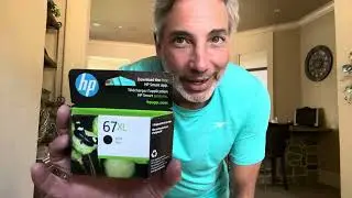 HP67 Ink Replacement Review & Unboxing