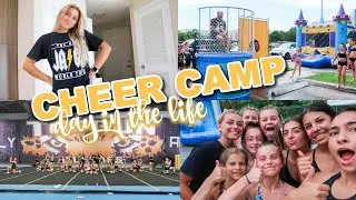 DAY IN MY LIFE: TG cheer camp, life without being a cheerleader + Amazon haul
