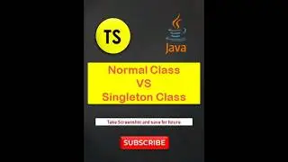 Best difference between Normal class VS Singleton Class in Java |  #singleton @CodingSkillsTutorial