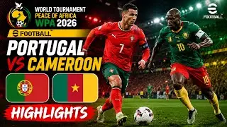 Portugal vs Cameroon Africa vs the world tournament 
