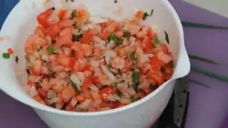 How to Make Lomi Lomi Salmon    Traditional Hawaiian luau dish