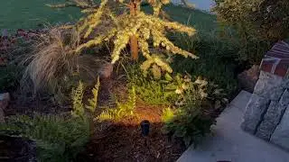 Unboxing & Lighting Demo: HIBOITEC 12W Waterproof Outdoor Spotlight 120V Plug-in!