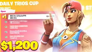 How We Placed 1st in the Daily Trios Cup ($1,200) | Clix