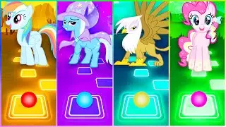My Little Pony: Rainbow Dash - Trixie - Gilda - Pinkie Pie | Tiles Hop EDM Rush!