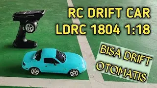 Review RC Drift LDRC 1/18 Type LD1804 Price 600 thousand