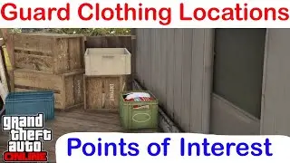 Cayo Perico Points of Interest - GUARD CLOTHING - All Locations - GTA 5 Online