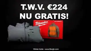 *WINTER ACTIE* Milwaukee Verwarmende Jas! | Borgh