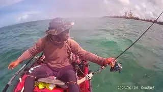 my late upload video monday before typhoon windy catching trevally