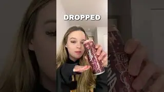 New Alani cherry bomb flavor #review #new #drink #shorts ￼#energydrink #fyp