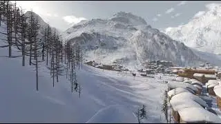 Val-d'Is&egrave;re mountain in Grand Mountain Adventure 2