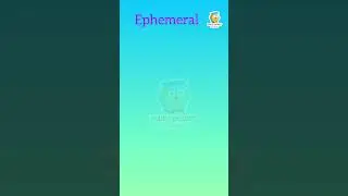 Easy Peasy | Day 11 | How to use words- Dubious and Ephemeral | English Vocabulary #shorts #short