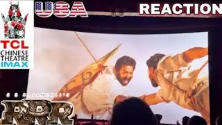 RRR Americans Reaction - PART 1 | TCL Chinese Theatre IMAX Los Angeles