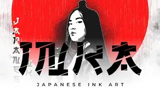 INKA - Japanese Ink Art | Photoshop Action