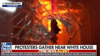 Fire set at historic St. John&rsquo;s church during protests of George Floyd protesters in DC near WH