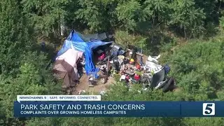 Trash, safety and homelessness: The complicated world of Brookmeade Park