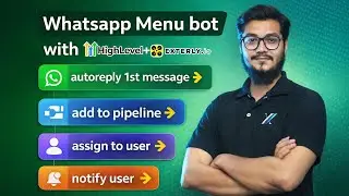 Whatsapp Bot With GHL + Exterly.io - Whatsapp Automations - GoHighLevel Whatsapp Automations