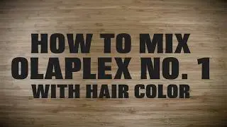 Mixing Olaplex No.1 in Hair Color