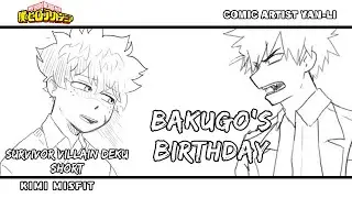 Bakugo's Birthday - Survivor Villain Deku Short (My Hero Academia Comic Dub)