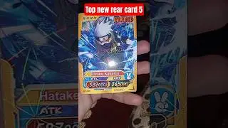 top rear new card 5 naruto card new #naruto #shortsfeed #cards